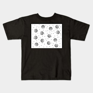 Black and White Kids T-Shirt